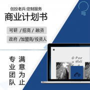 项目企业创业商业计划书代做融资计划书可行性研究报告文案策划